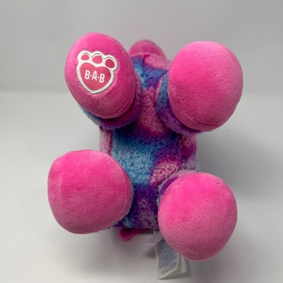 Build A Bear SPARKLE Llama Cotton Candy Rainbow Plush Stuffed Toy - Picture 7 of 9